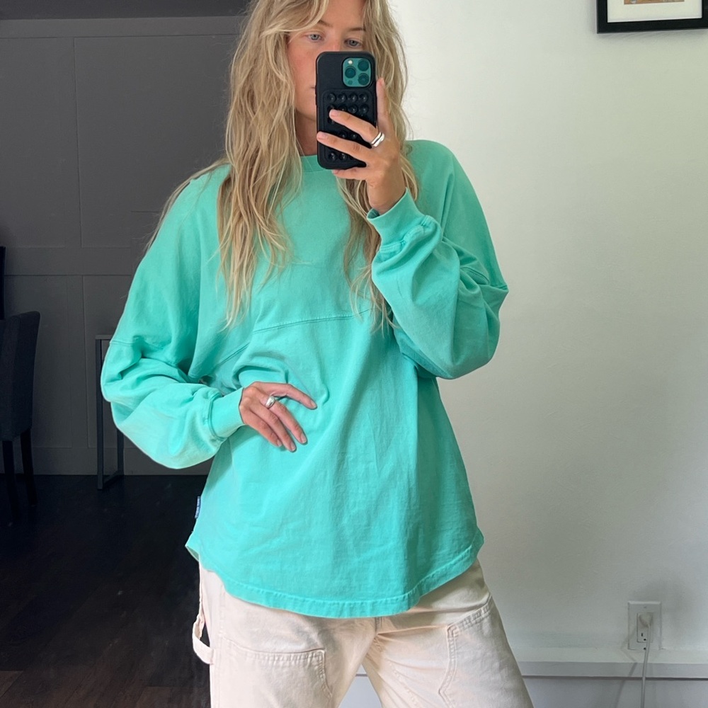 Vintage Banff long sleeve neon shirt